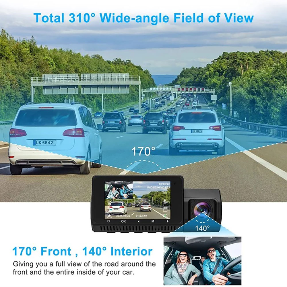 4K Dual Dash Cam