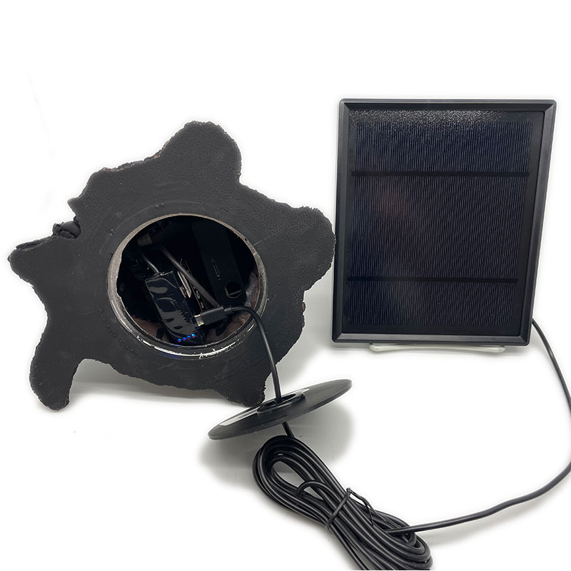 Xtreme Life 4K Solar Powered Tree Stump