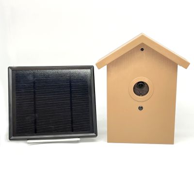 SGBHSP Solar Panel and Bird House Camera