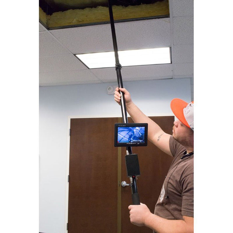 VPC Pole Camera Being Used In A Ceiling