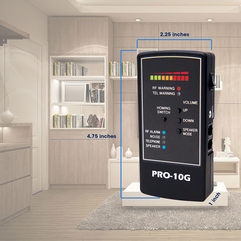 PRO-10G Cell Phone and GPS Bug Detector