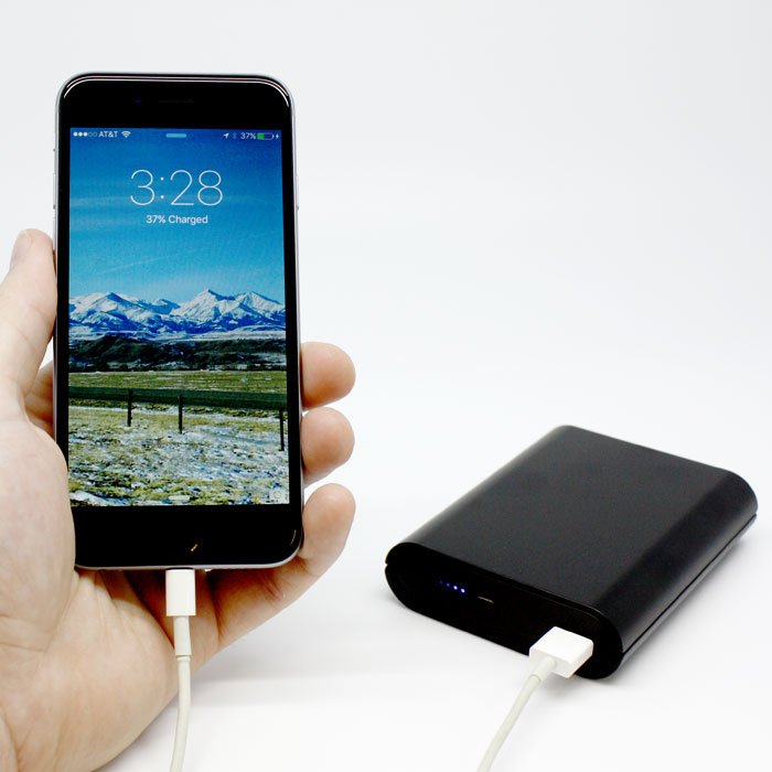 DVR269WF Power Bank DVR Attached To Phone (Not Included)