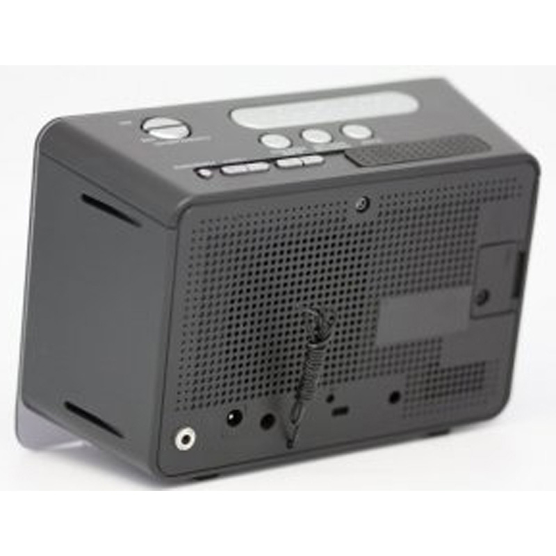 Zone Shield 4K Night Vision Clock Radio DVR