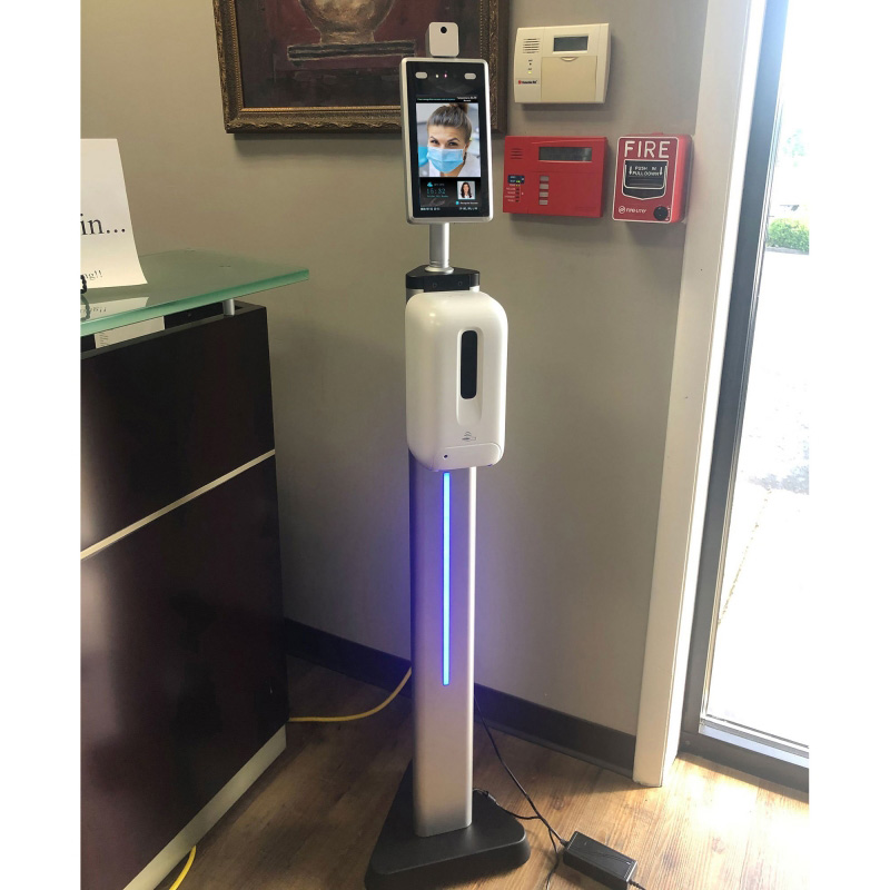 TMT2 Camera + 4 Ft Stand + Hand Sanitizer Set