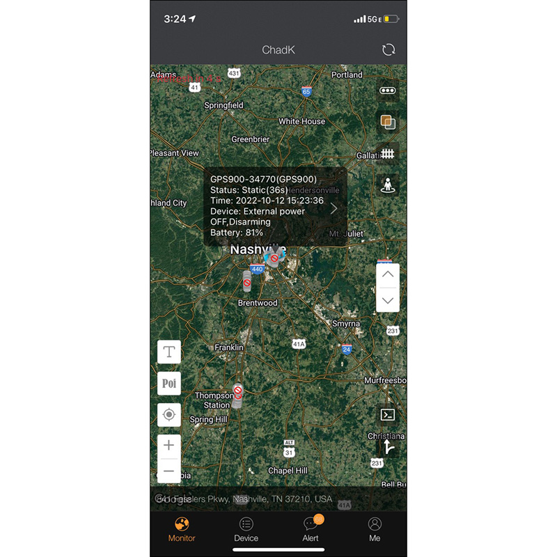 iTrail Endurance GPS Tracker