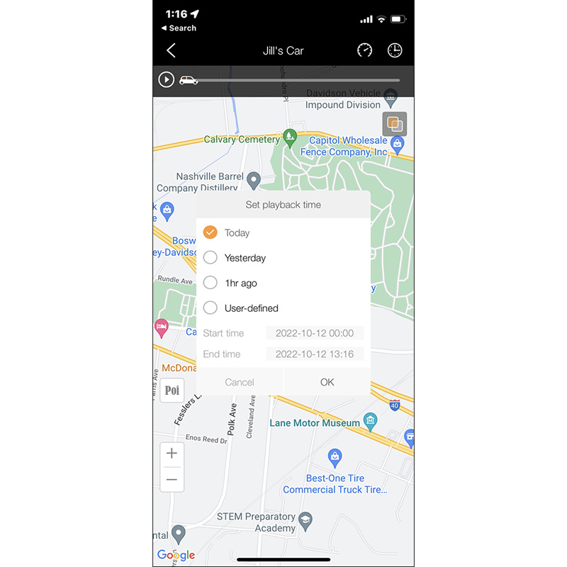 iTrail Endurance GPS Tracker
