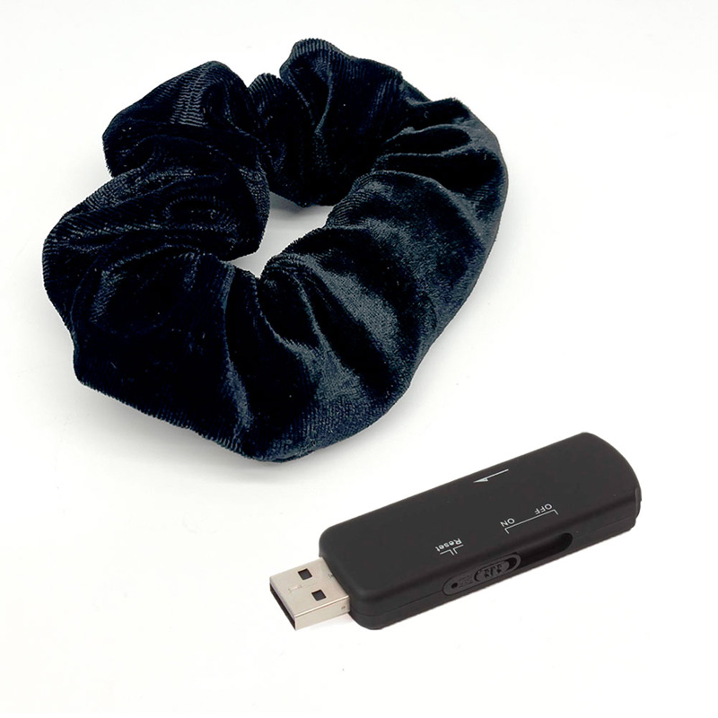 Hair Tie Voice Recorder
